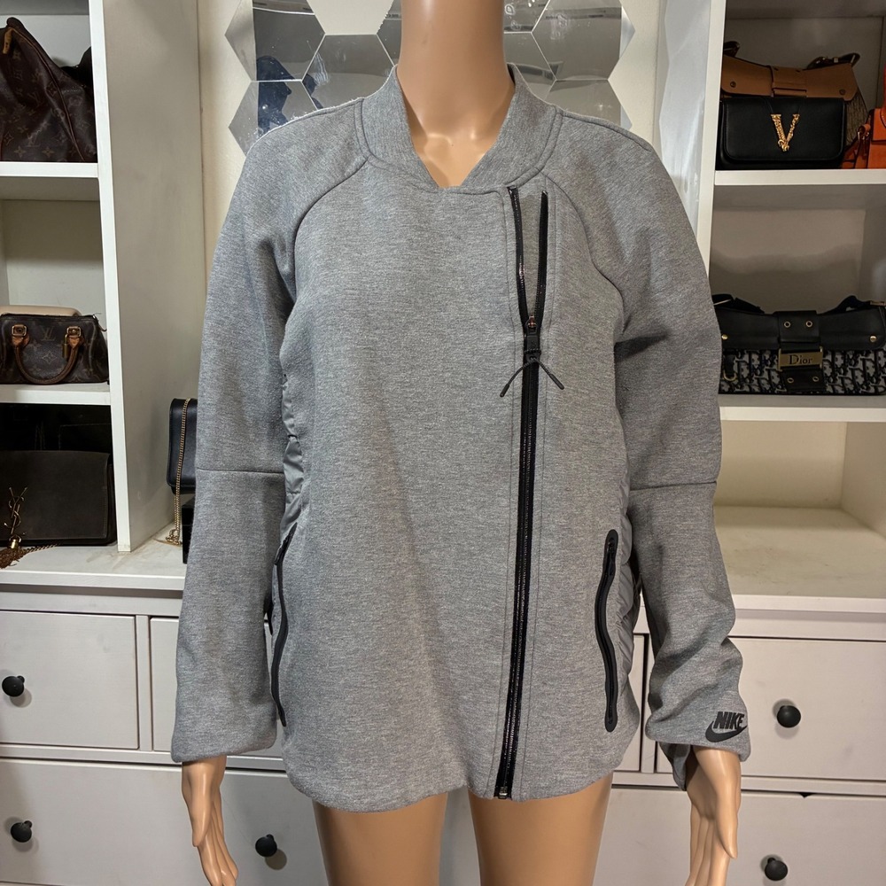 Nike Gray Bomber Jacket